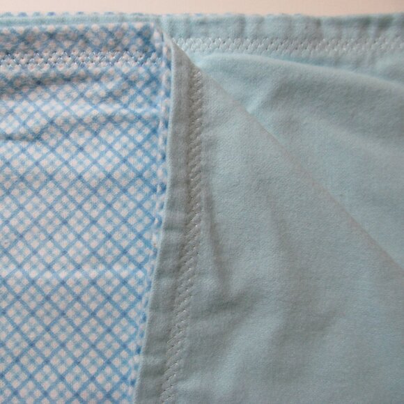 Flannel Checked Baby Blanket #179118 - Picture 3 of 3